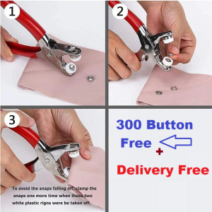 Metal Snap Button Kit - 3pc