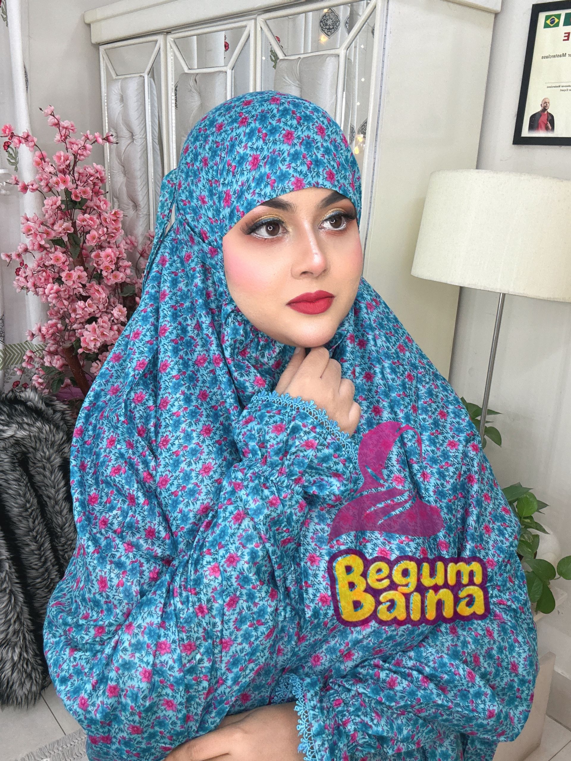 Long Salat Khimar- Cod-1063