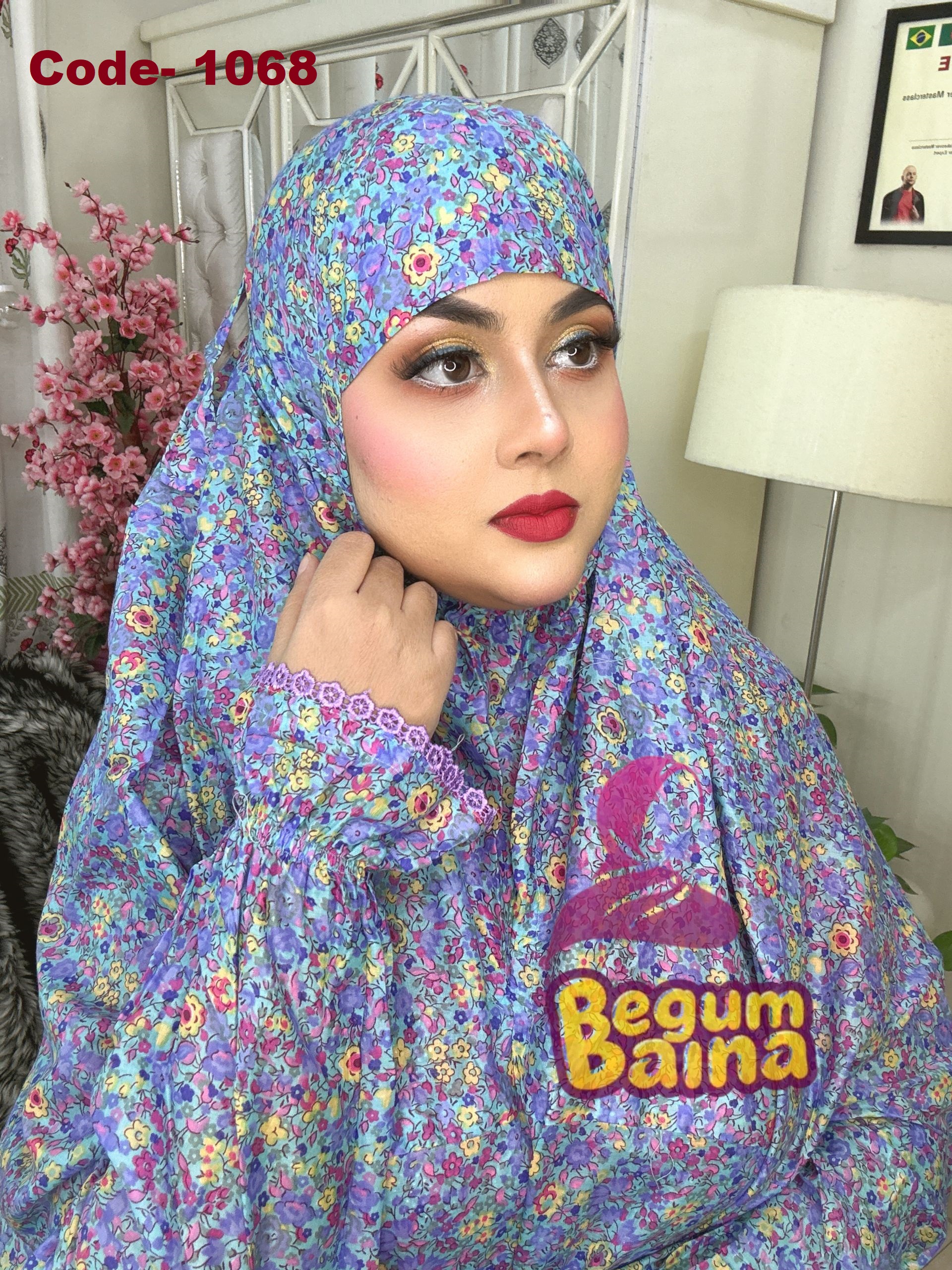 Long Salat Khimar- Cod-1068